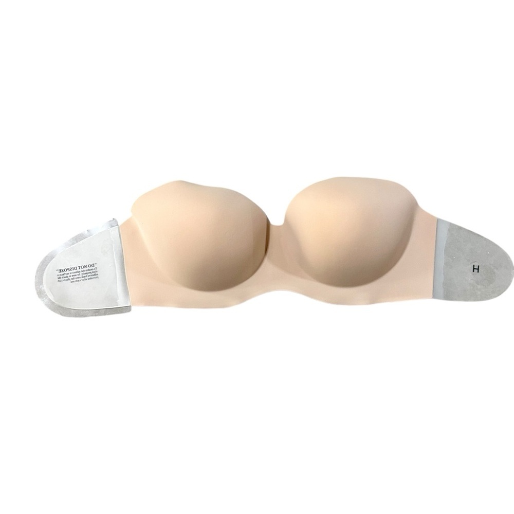 Fashion Forms Women's Voluptuous Backless Strapless Bra, Nude, Cup Size H - NEW